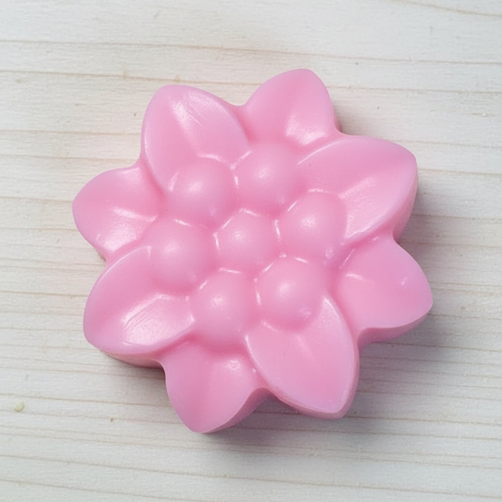 Homemade Flower-Shaped Soap