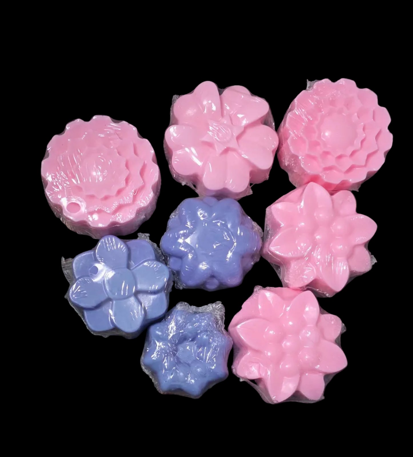 Homemade Flower-Shaped Soap