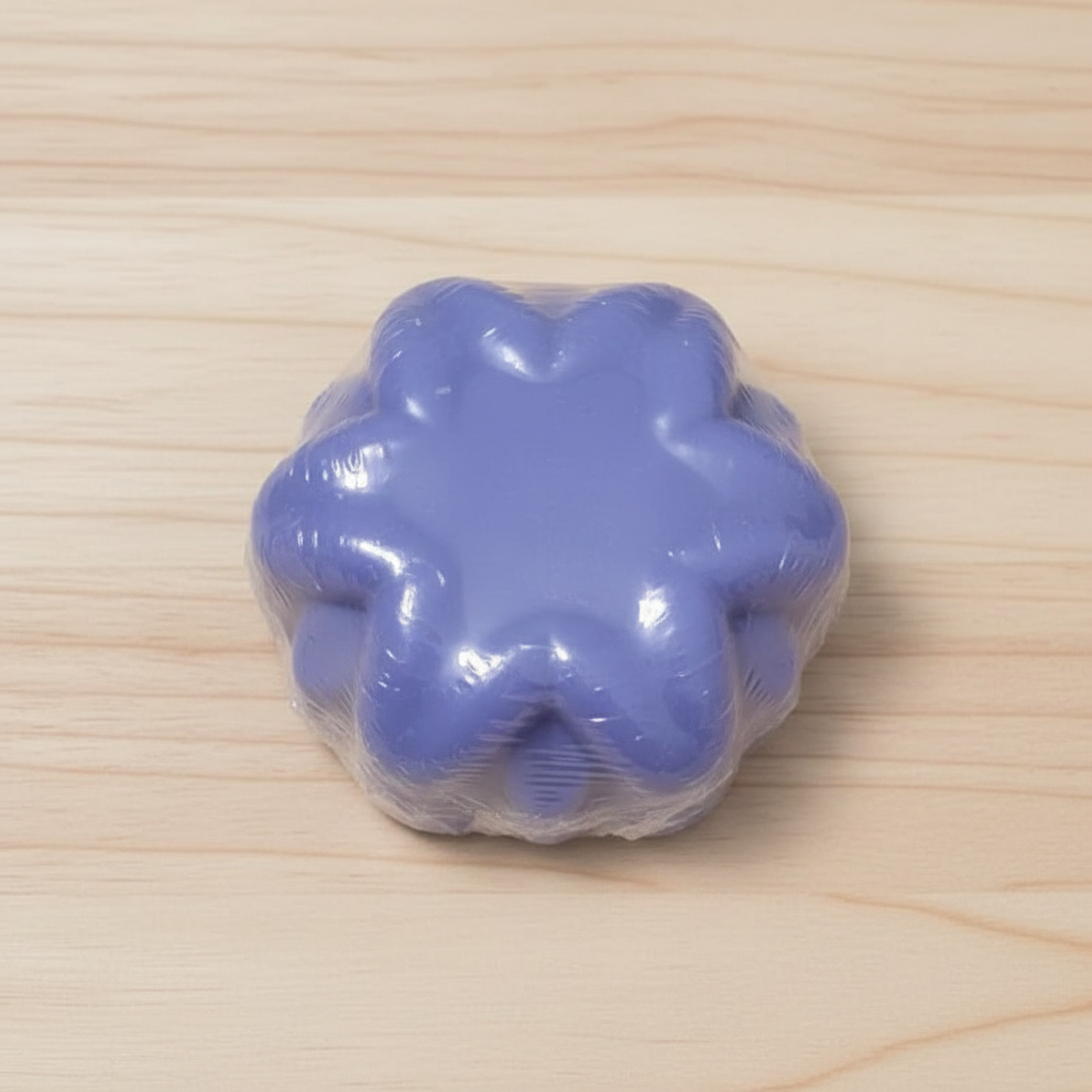 Homemade Flower-Shaped Soap
